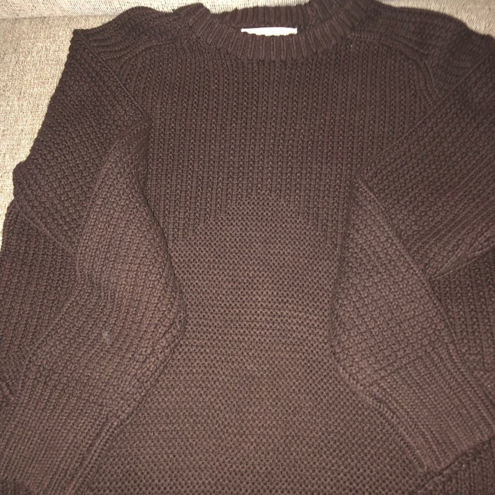 Micheal Kors sweater. Brown Medium Cowl-Neck